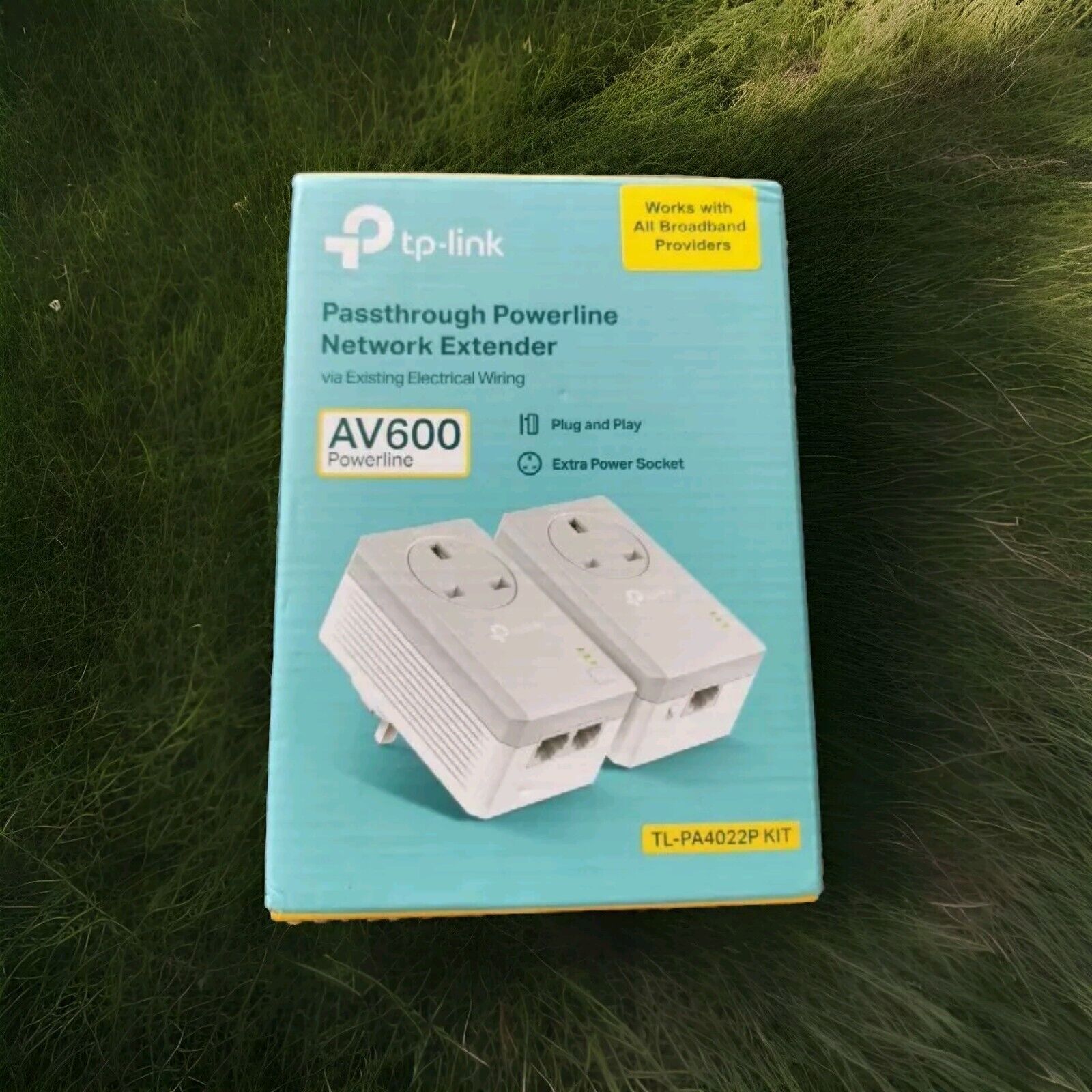 (Bild für) TP-Link TL-PA4010P KIT AV600 Powerline Adapter